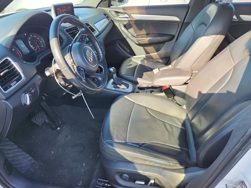 2016 Audi Q3 VIN WA1BFCFS7GR008601 COPART salvage auction — FRONT END, Tx - Salvage Vehicle Title, sold $2,800 on 2026-07-06 (photo 7)