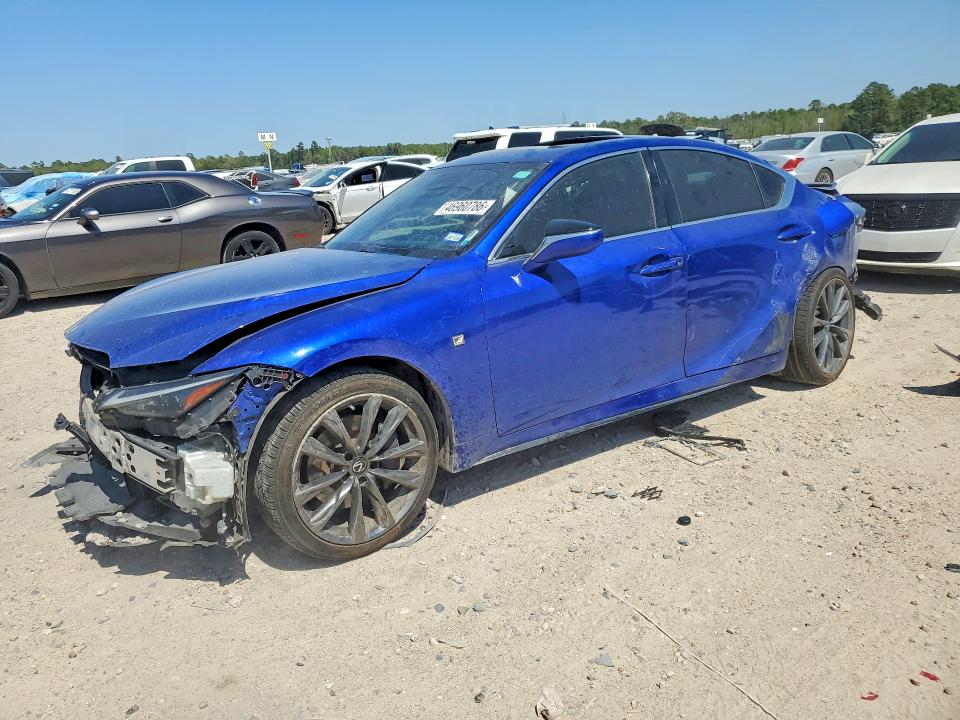 2022 Lexus Is VIN JTHGZ1B29N5048999 COPART salvage auction — ALL OVER, Tx - Salvage Vehicle Title, sold $2,050 on 2026-07-31 (photo 1)
