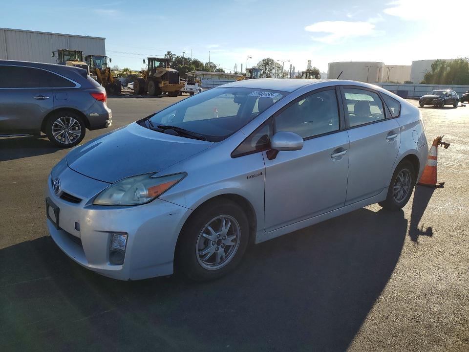 2011 Toyota Prius VIN JTDKN3DU5B5335592 COPART salvage auction — SIDE, Ca - Salvage Certificate, sold $1,050 on 2026-07-06 (photo 1)