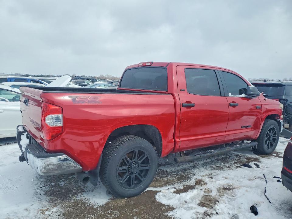 2018 Toyota Tundra VIN 5TFDW5F17JX724984 COPART salvage auction — FRONT END, Il - Salvage Certificate, sold $1,500 on 2026-07-06 (photo 3)