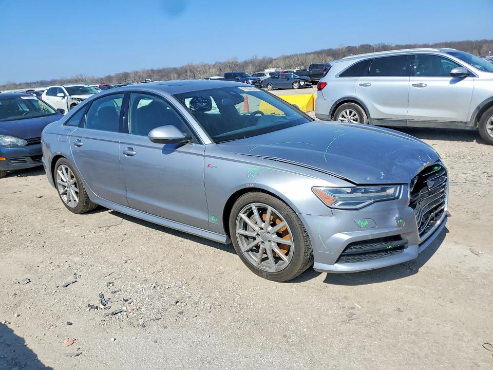 2017 Audi A6 VIN WAUH2AFC5HN117315 COPART salvage auction — FRONT END, Ks - Cert Of Title-Salvage, sold $100 on 2026-07-28 (photo 4)