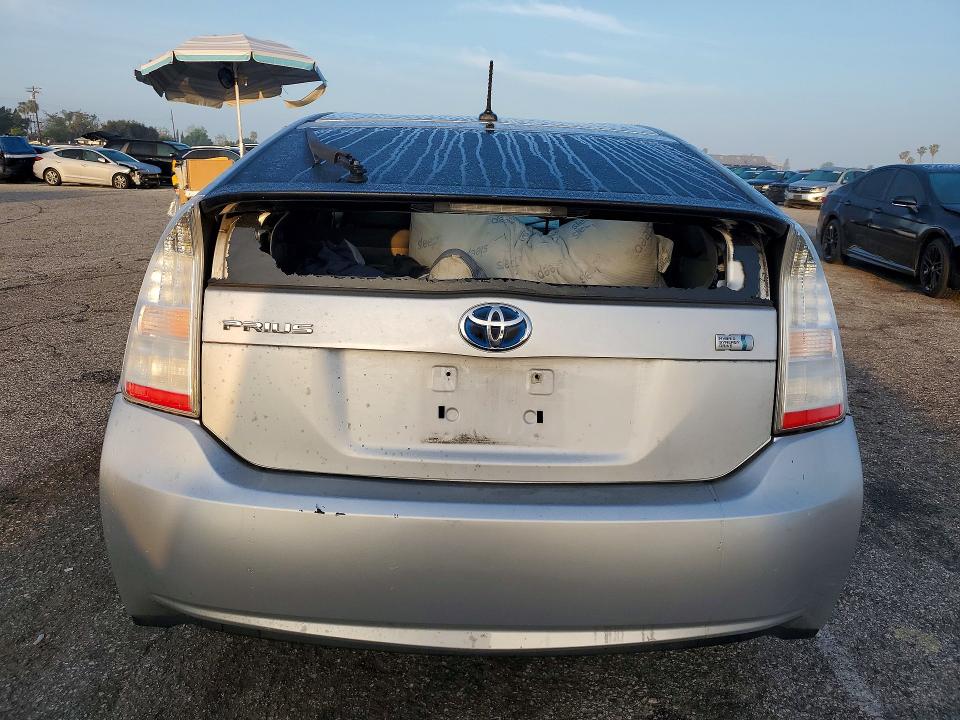 2011 Toyota Prius VIN JTDKN3DU1B0266266 COPART salvage auction — FRONT END, Ca - Salvage Certificate, sold $400 on 2026-07-24 (photo 6)