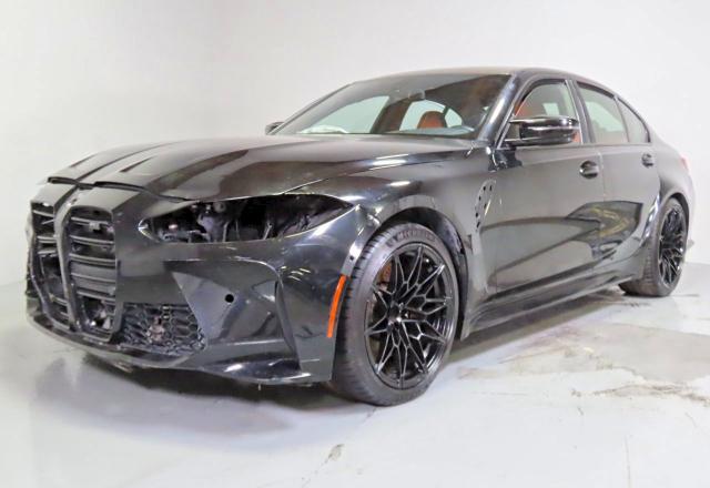 2021 BMW M3 VIN WBS33AY01MFK86175 COPART salvage auction — All Over, TX - DIS/DLR/EXP ONLY CLEAN TITLE (P), sold $29,900 on 2026-04-20 (photo 2)