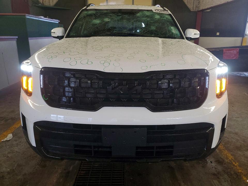 2025 Kia Telluride VIN 5XYP3DGC6SG666113 COPART salvage auction — HAIL, In - Cert Of Title-Salvage Title, sold $3,100 on 2026-07-27 (photo 5)