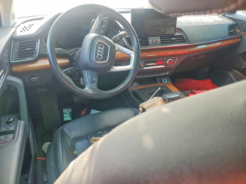 2023 Audi Q5 VIN WA1BBAFY1P2043289 COPART salvage auction — ROLLOVER, Nc - Salvage Certificate Of Title, sold $5,800 on 2026-08-03 (photo 8)