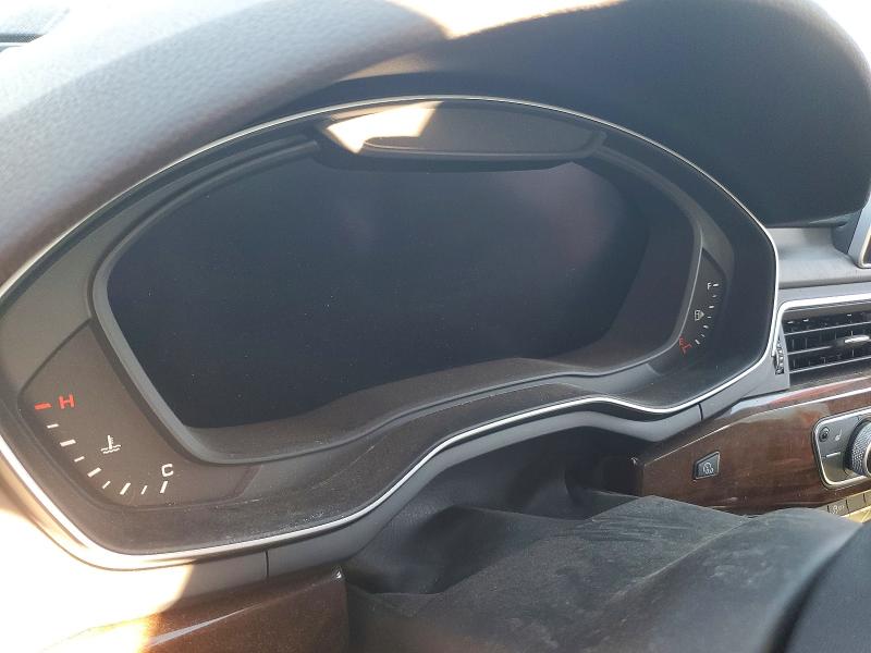 2017 Audi A4 VIN WAUENAF41HN014718 COPART salvage auction — FRONT END, Salvage Title, sold $60 on 2026-07-31 (photo 9)