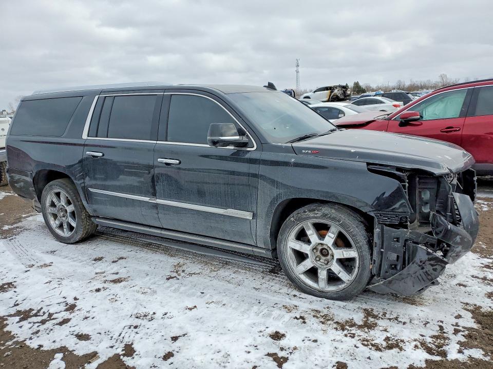 2016 Cadillac Escalade VIN 1GYS4KKJ2GR124043 COPART salvage auction — UNDERCARRIAGE, On - Permit Salvage, sold $7,000 on 2026-07-02 (photo 4)