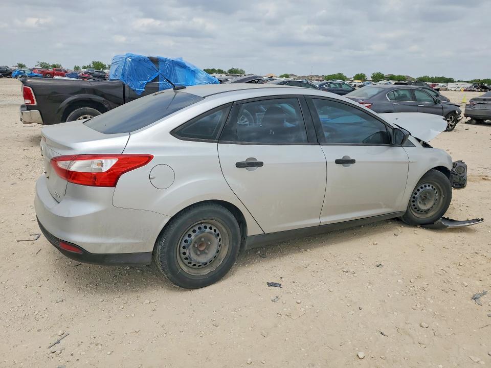 2014 Ford Focus VIN 1FADP3E26EL440227 COPART salvage auction — FRONT END, Tx - Salvage Vehicle Title, sold $450 on 2026-07-02 (photo 3)