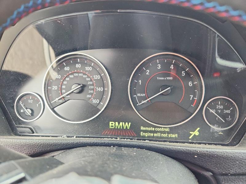 2018 BMW 3er VIN WBA8B9C55JEB30630 COPART salvage auction — FRONT END, Id - Salvage Certificate Of Title, sold $675 on 2026-07-15 (photo 9)