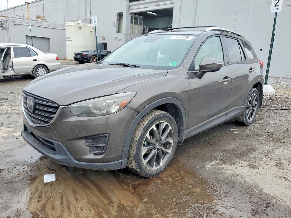 2016 Mazda Cx-5 VIN JM3KE4DY7G0798600 COPART salvage auction — SIDE, Va - Cert Of Title - Salvage, sold $3,750 on 2026-07-15 (photo 1)