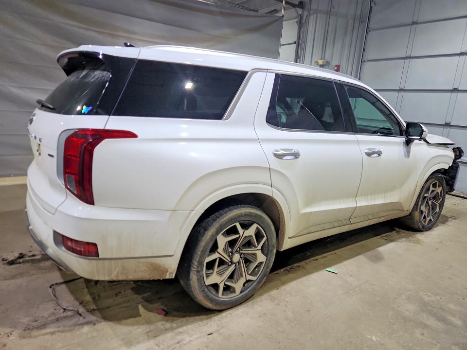 2022 Hyundai Palisade VIN KM8R7DHE1NU435275 COPART salvage auction — FRONT END, Nh - Cert Of Title-Salvage, sold $500 on 2026-07-21 (photo 3)