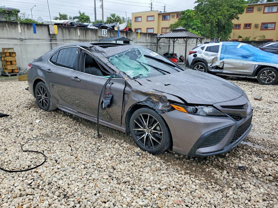 2024 Toyota Camry VIN 4T1G11AK9RU878917 COPART salvage auction — FRONT END, Fl - Certificate Of Destruction, sold $4,850 on 2026-07-06 (photo 4)
