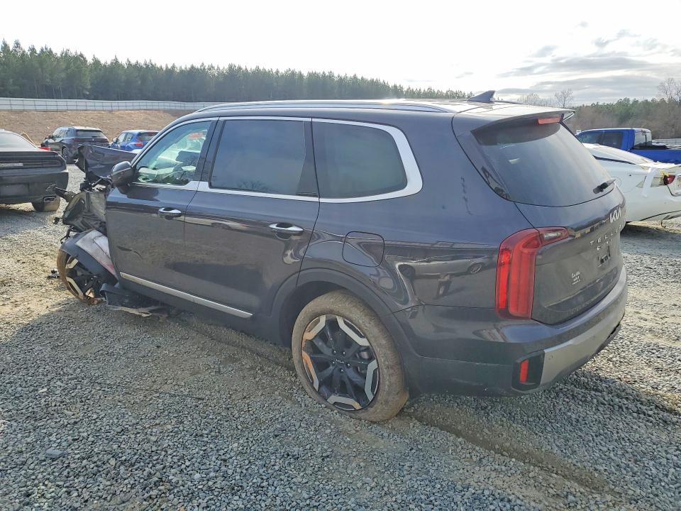2025 Kia Telluride VIN 5XYP64GC1SG637092 COPART salvage auction — FRONT END, Nc - Salvage Certificate Of Title, sold $700 on 2026-07-30 (photo 2)