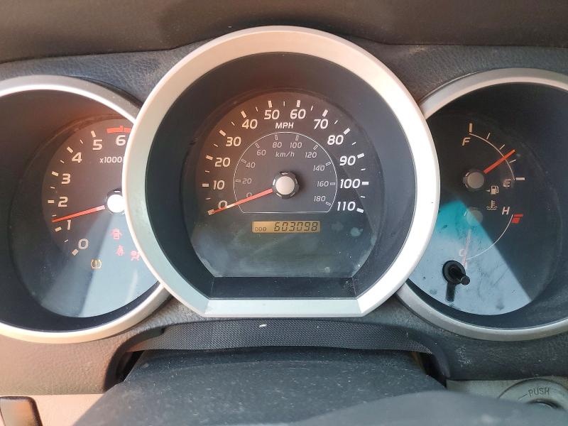 2006 Toyota 4runner VIN JTEZU14R560064534 COPART salvage auction — FRONT END, Ca - Dis/Dlr/Exp Only Clean Title, sold $3,300 on 2026-07-02 (photo 9)