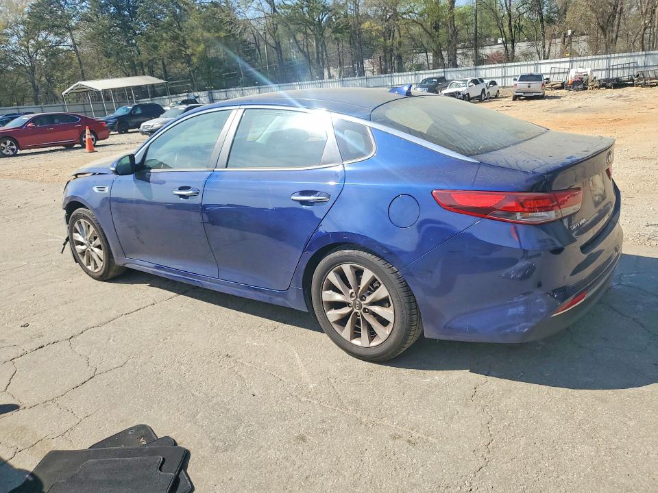 2018 Kia Optima VIN 5XXGT4L37JG186798 COPART salvage auction — FRONT END, Ga - Cert Of Title-Salvage, sold $2,000 on 2026-07-24 (photo 2)