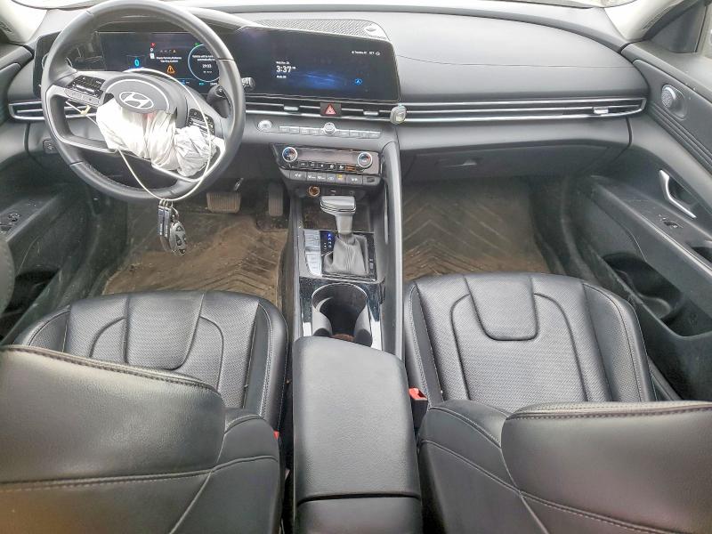 2024 Hyundai Elantra VIN KMHLN4DJ7RU094436 COPART salvage auction — FRONT END, MI - CERTIFICATE OF TITLE, sold $7,400 on 2026-07-02 (photo 8)