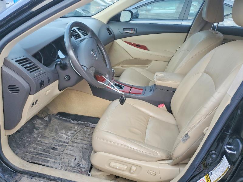 2009 Lexus ES VIN JTHBJ46G792339906 COPART salvage auction — REAR END, On - Permit Salvage, sold $400 on 2026-07-30 (photo 7)