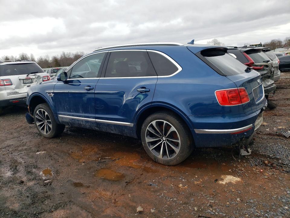 2017 Bentley Bentayga VIN SJAAC2ZVXHC014876 COPART salvage auction — FRONT END, Nj - Cert Of Title-Salvage, sold $28,250 on 2026-07-31 (photo 2)