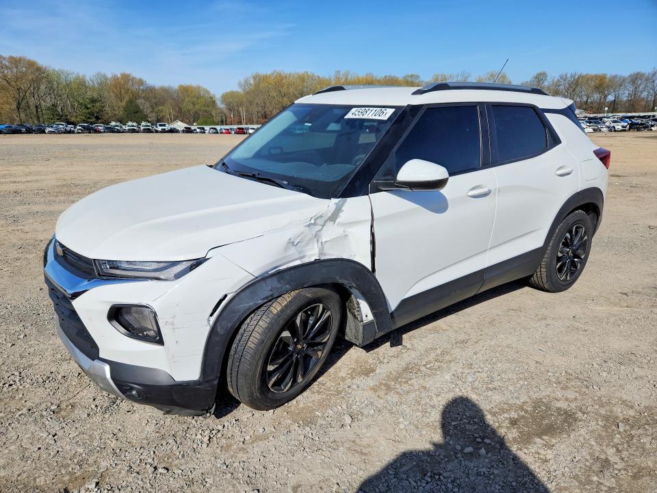 2023 Chevrolet Trailblazer VIN KL79MPS29PB047588 COPART salvage auction — FRONT END, Ar - Cert Of Title-Salvage, sold $4,150 on 2026-07-13 (photo 1)