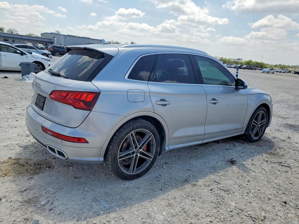 2018 Audi Sq5 VIN WA1C4AFY2J2182224 COPART salvage auction — MINOR DENT/SCRATCHES, Tx - Certificate Of Title, sold $11,400 on 2026-07-14 (photo 3)