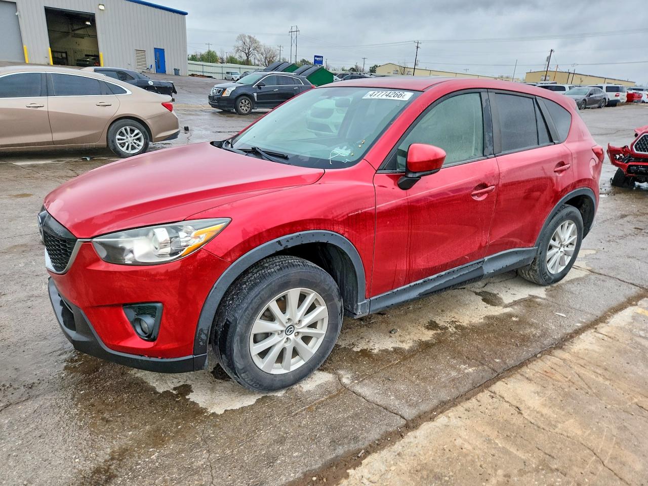2014 Mazda CX-5 VIN JM3KE2CY8E0396037 COPART salvage auction — Front End, WV - SALVAGE CERTIFICATE, sold $2,850 on 2026-07-09 (photo 1)
