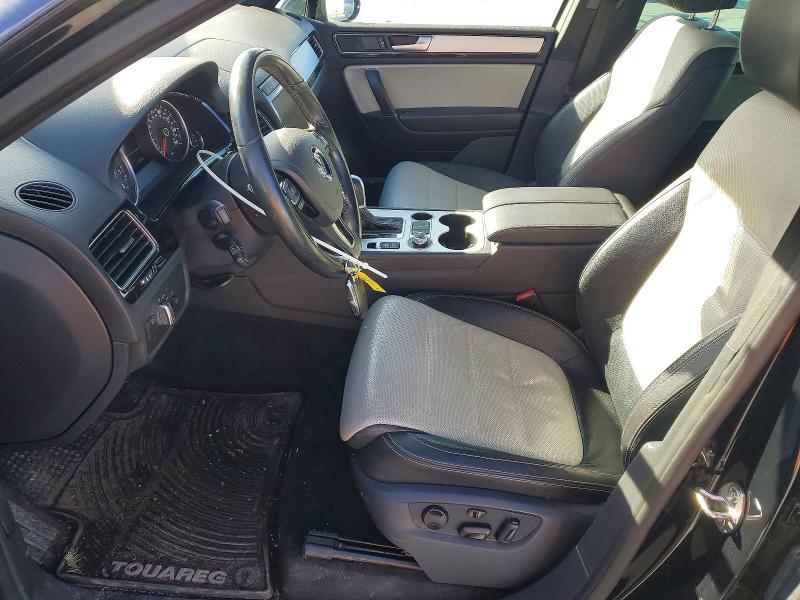 2017 Volkswagen Touareg VIN WVGRF7BP9HD003651 COPART salvage auction — FRONT END, Me - Cert Of Title-Salvage Collisio, sold $2,700 on 2026-07-15 (photo 7)