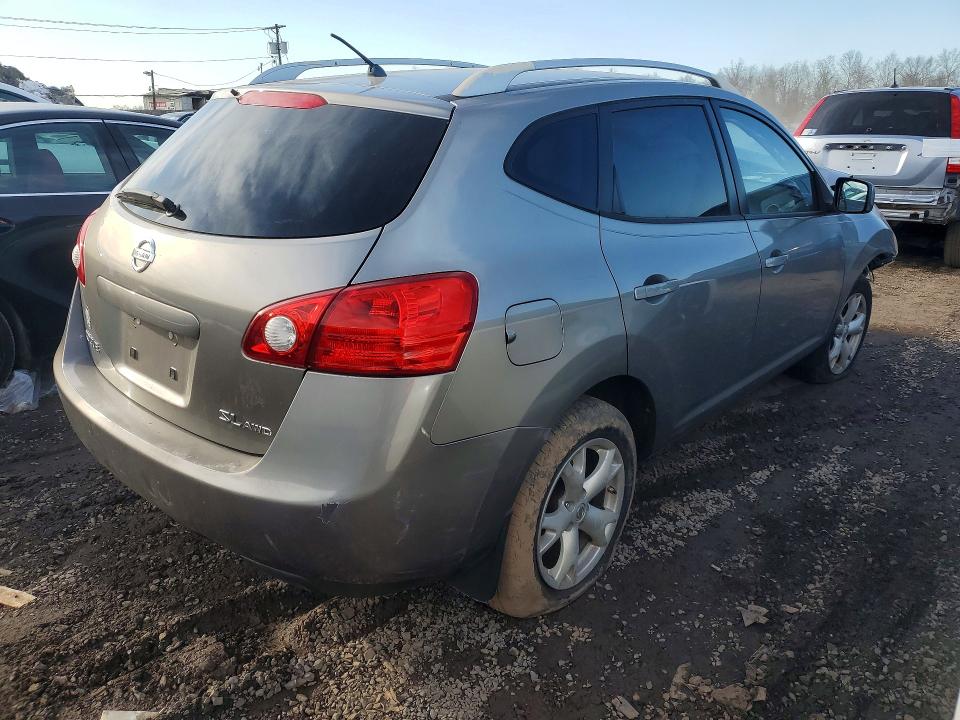 2008 Nissan Rogue VIN JN8AS58VX8W132269 COPART salvage auction — FRONT END, NJ - CERT OF TITLE-SALVAGE, sold $350 on 2026-07-31 (photo 3)