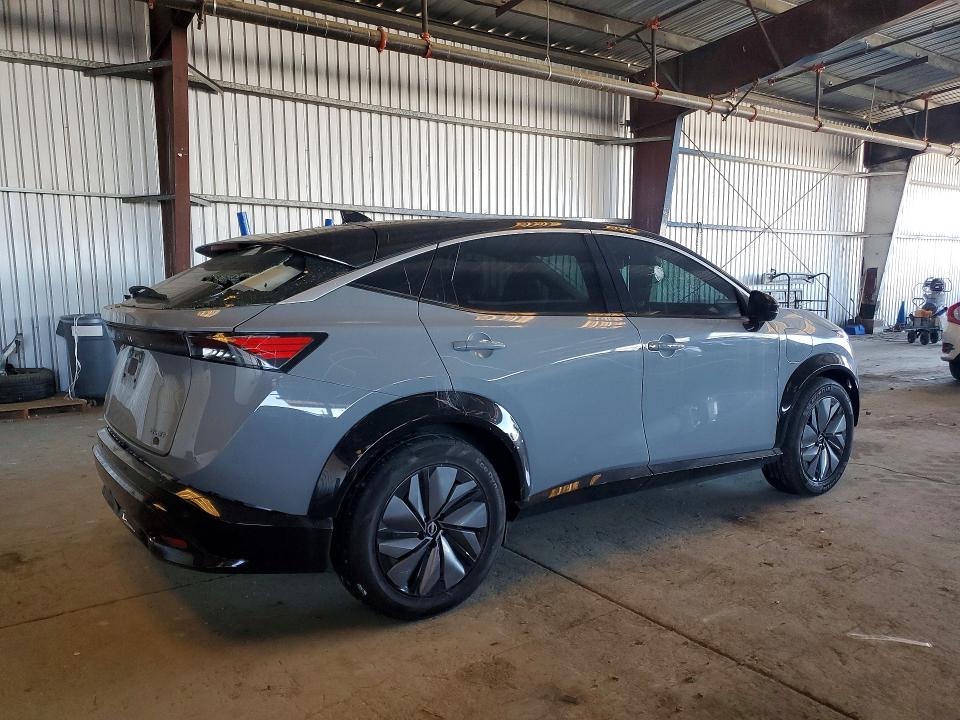2024 Nissan Ariya VIN JN1BF0BA6RM435773 COPART salvage auction — VANDALISM, CA - SALVAGE CERTIFICATE, sold $13,000 on 2026-08-20 (photo 3)
