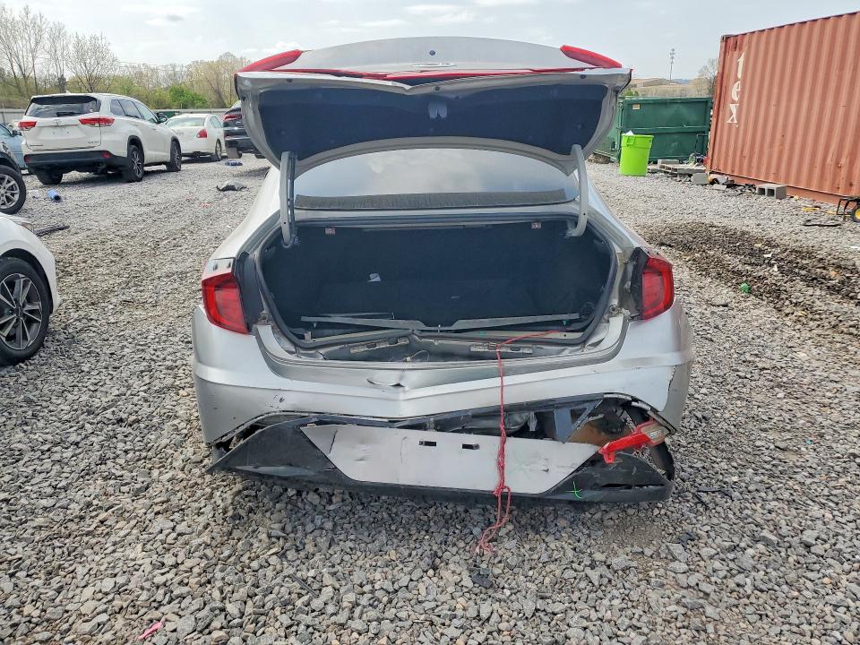 2021 Hyun Sonata VIN 5NPEL4JA1MH099691 COPART salvage auction — REAR END, Al - Cert Of Title-Salvage Title, sold $2,150 on 2026-07-11 (photo 6)