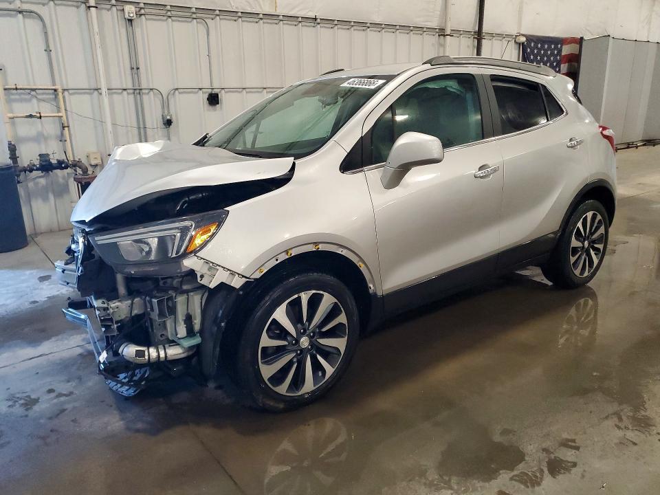 2021 Buick Encore VIN KL4CJESM2MB375450 COPART salvage auction — FRONT END, Mn - Cert Of Title-Salvage, sold $1,300 on 2026-07-13 (photo 1)