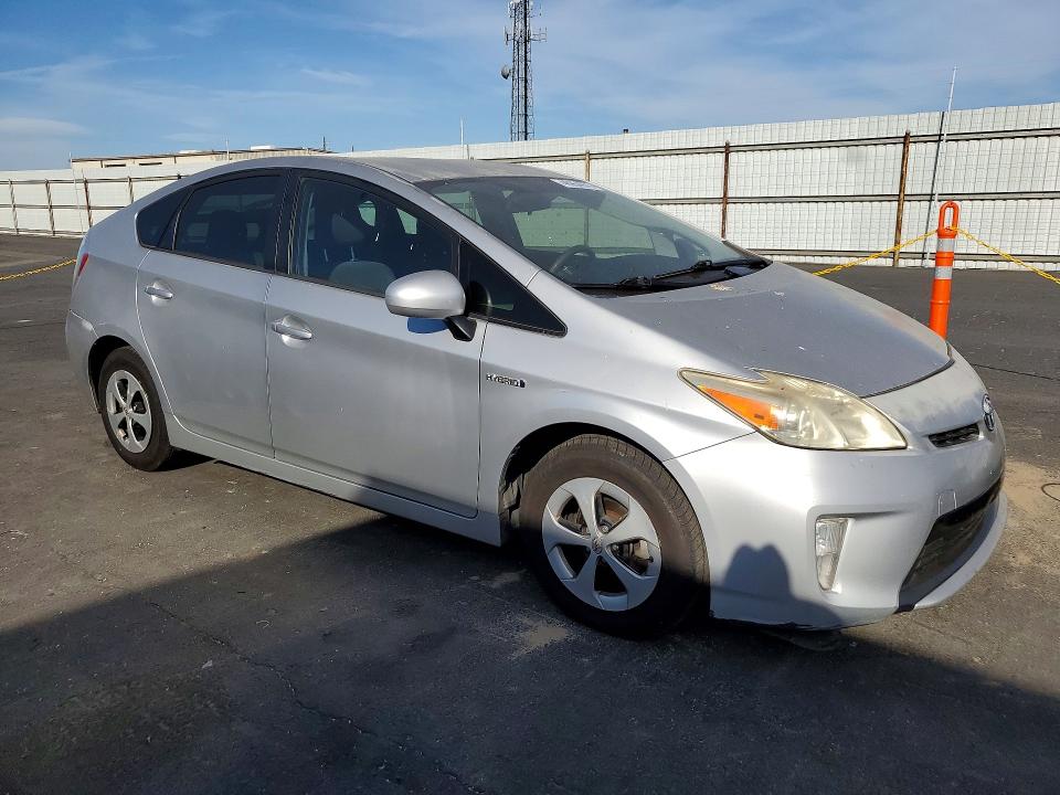 2012 Toyota Prius VIN JTDKN3DU0C5459366 COPART salvage auction — FRONT END, Ca - Salvage Certificate, sold $725 on 2026-07-27 (photo 4)