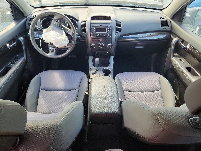 2012 Kia Sorento VIN 5XYKT3A60CG292719 COPART salvage auction — FRONT END, Fl - Certificate Of Destruction, sold $650 on 2026-07-22 (photo 8)