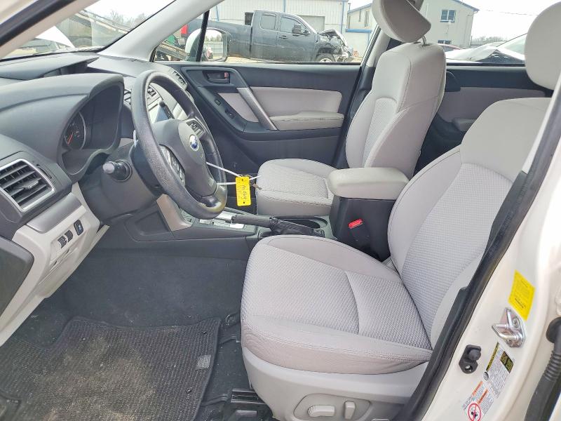 2016 Subaru Forester VIN JF2SJADC9GH447441 COPART salvage auction — FRONT END, Nj - Cert Of Title-Salvage, sold $500 on 2026-07-20 (photo 7)