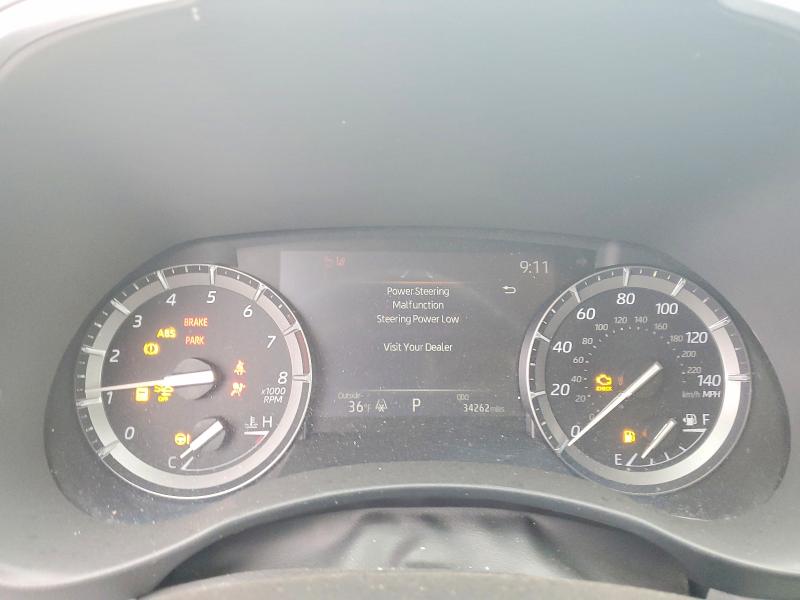 2021 Toyota Highlander VIN 5TDGZRBH2MS081968 COPART salvage auction — MISSING/ALTERED VIN, Nj - Cert Of Title-Salvage, sold $18,000 on 2026-07-10 (photo 9)