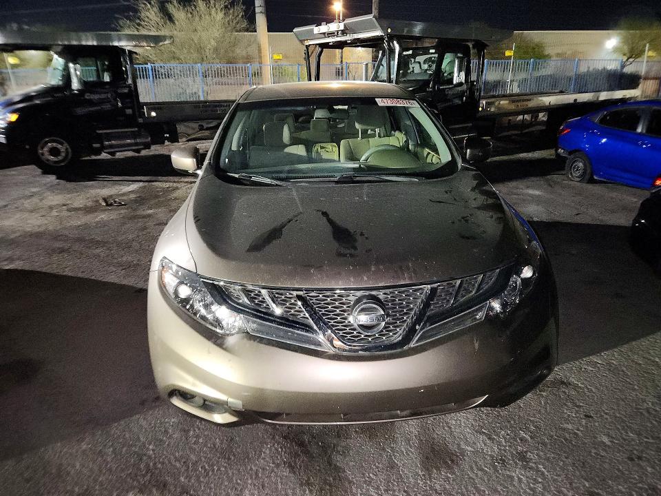 2013 Nissan Murano VIN JN8AZ1MU1DW201698 COPART salvage auction — REAR END, Salvage Title, sold $325 on 2026-07-09 (photo 5)