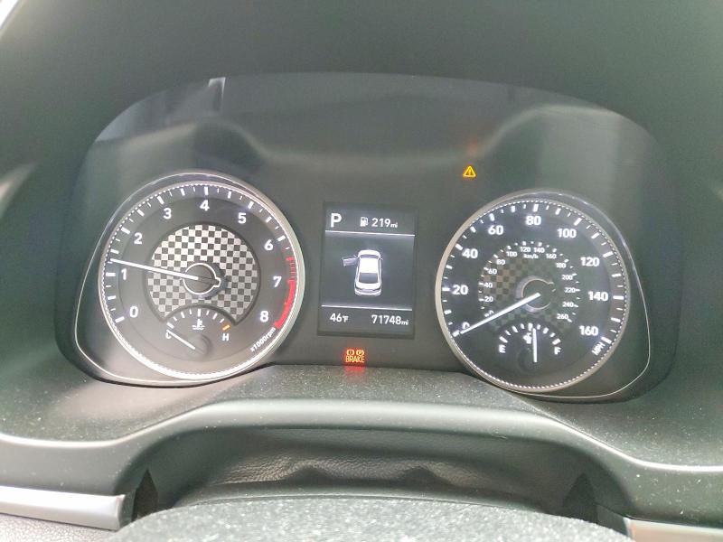 2019 Hyundai Elantra VIN KMHD84LF7KU820780 COPART salvage auction — FRONT END, CO, sold $3,700 on 2026-07-28 (photo 9)