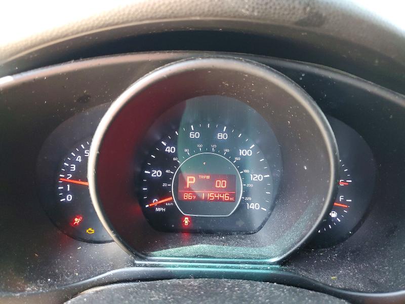 2016 Kia Soul VIN KNDJN2A28G7276199 COPART salvage auction — FRONT END, FL - CERT OF TITLE SLVG REBUILDABLE, sold $675 on 2026-07-02 (photo 9)
