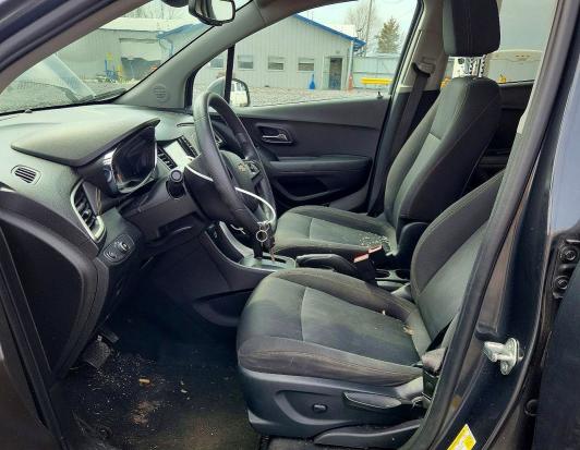 2017 Chevrolet Trax VIN 3GNCJLSB3HL186181 COPART salvage auction — FRONT END, IL, sold $400 on 2026-08-03 (photo 7)