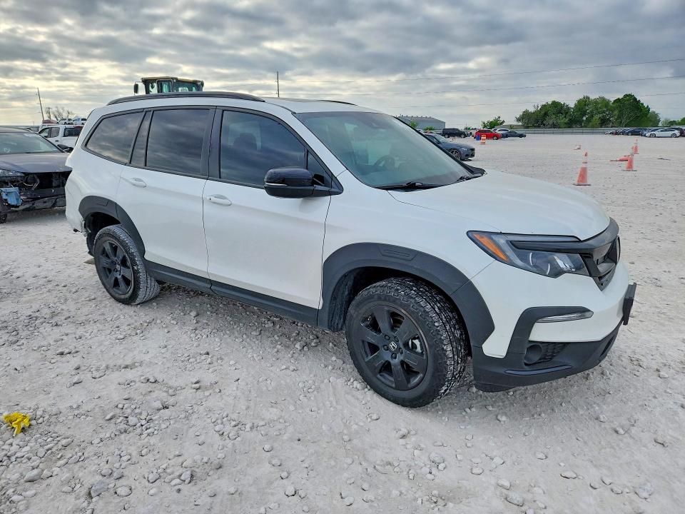 2022 Honda Pilot VIN 5FNYF6H87NB077875 COPART salvage auction — REAR END, Tx - Salvage Vehicle Title, sold $14,300 on 2026-07-02 (photo 4)
