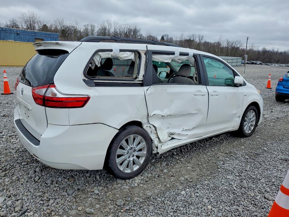 2016 Toyota Sienna VIN 5TDJK3DC6GS143577 COPART salvage auction — SIDE, OH, sold $90 on 2026-07-31 (photo 3)