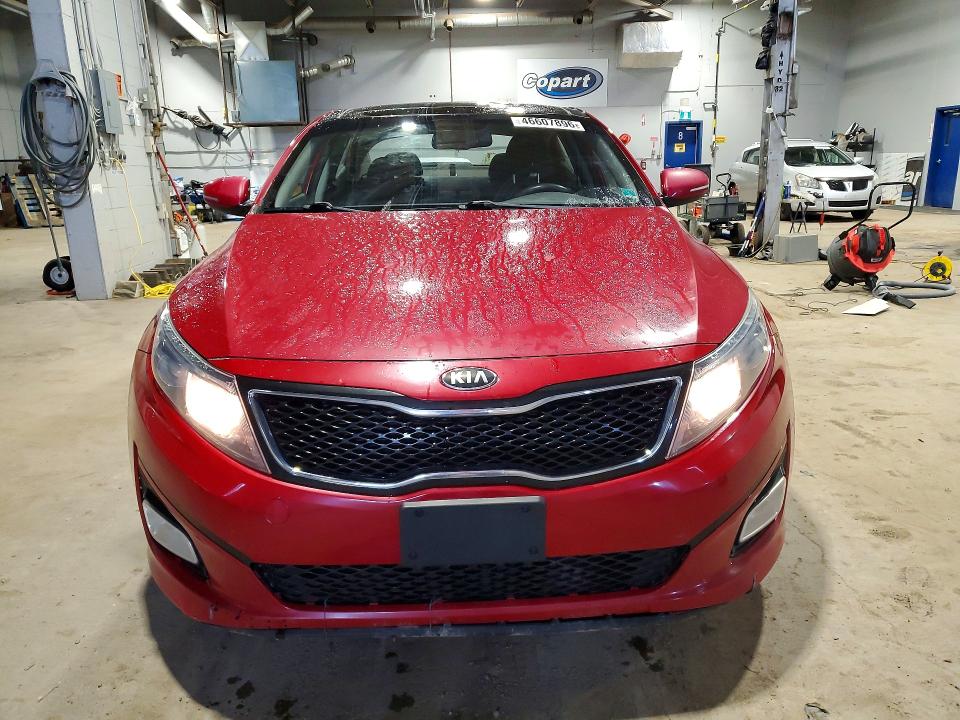 2015 Kia VIN KNAGM4A78F5566325 COPART salvage auction — REAR END, Ns - Cert Of Registration, sold $450 on 2026-07-23 (photo 5)