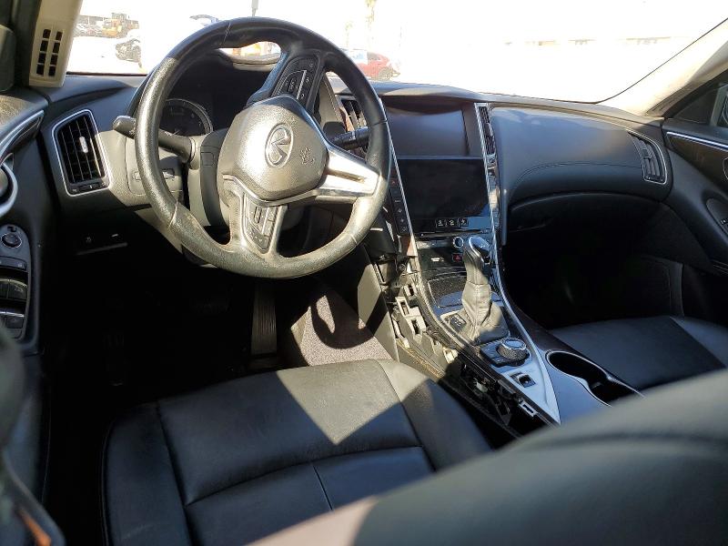 2018 Infiniti Q50 VIN JN1EV7AP4JM366696 COPART salvage auction — VANDALISM, CA - SALVAGE CERTIFICATE, sold $1,600 on 2026-07-24 (photo 8)