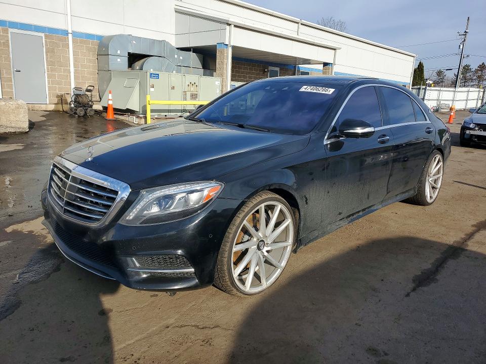 2015 Mercedes-benz S-klasse VIN WDDUG8CB0FA093393 COPART salvage auction — VANDALISM, Fl - Cert Of Title Slvg Rebuildable, sold $6,800 on 2026-07-07 (photo 1)