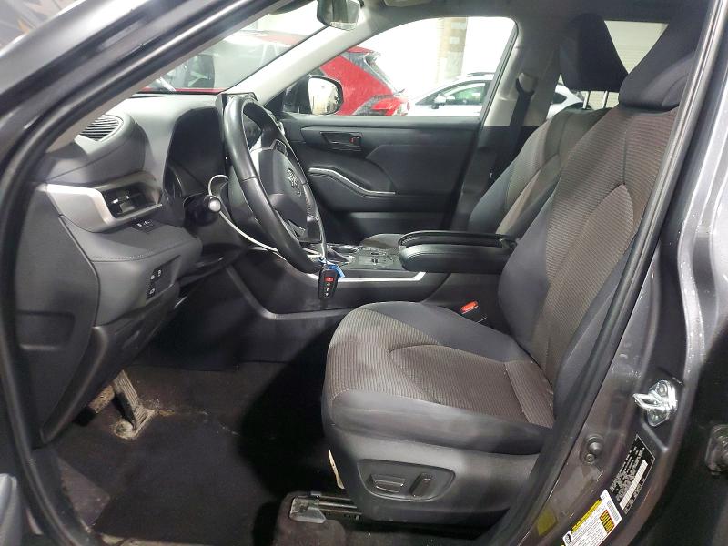 2023 Toyota Highlander VIN 5TDKDRAH8PS502915 COPART salvage auction — REAR END, Mn - Cert Of Title-Salvage, sold $12,600 on 2026-07-02 (photo 7)
