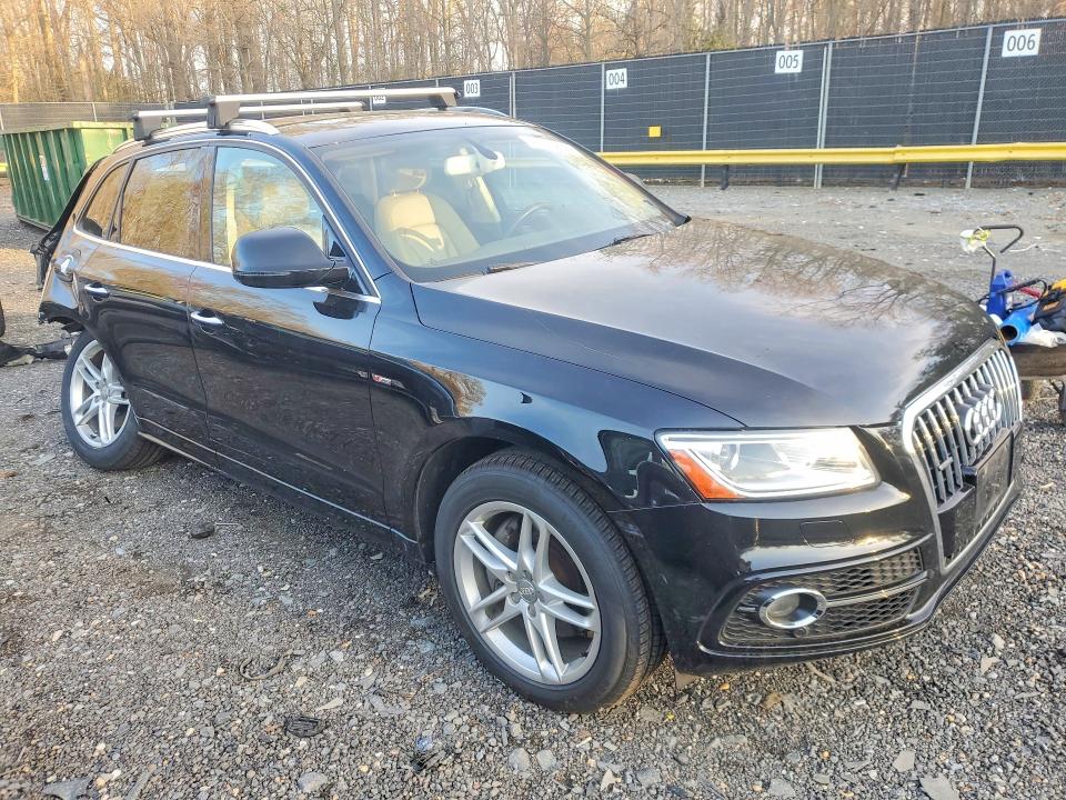 2016 Audi Q5 VIN WA1D7AFP4GA137593 COPART salvage auction — REAR END, Md - Cert Of Salvage > 75% Damage, sold $1,750 on 2026-07-31 (photo 4)