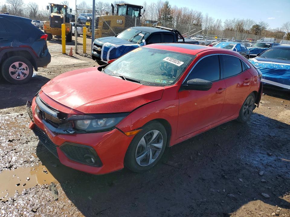 2018 Honda Civic VIN SHHFK7H58JU400158 COPART salvage auction — FRONT END, PA, sold $4,750 on 2026-07-20 (photo 1)