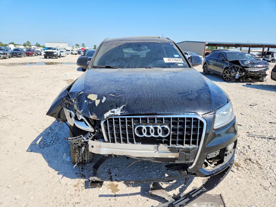 2014 Audi Q5 VIN WA1LFAFP0EA117806 COPART salvage auction — FRONT END, Tx - Salvage Vehicle Title, sold $550 on 2026-07-24 (photo 5)