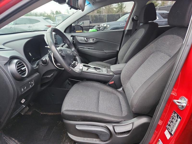 2021 Hyundai Kona VIN KM8K23AG3MU116853 COPART salvage auction — FRONT END, Md - Cert Of Salvage > 75% Damage, sold $7,600 on 2026-07-24 (photo 7)