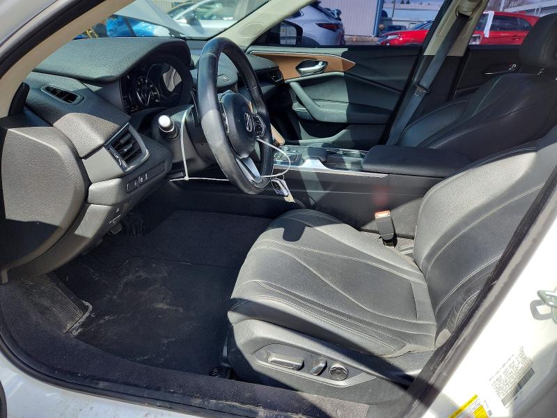 2021 Acura Tlx VIN 19UUB5F34MA006265 COPART salvage auction — FRONT END, Pa - Certificate Of Salvage, sold $9,500 on 2026-08-25 (photo 7)