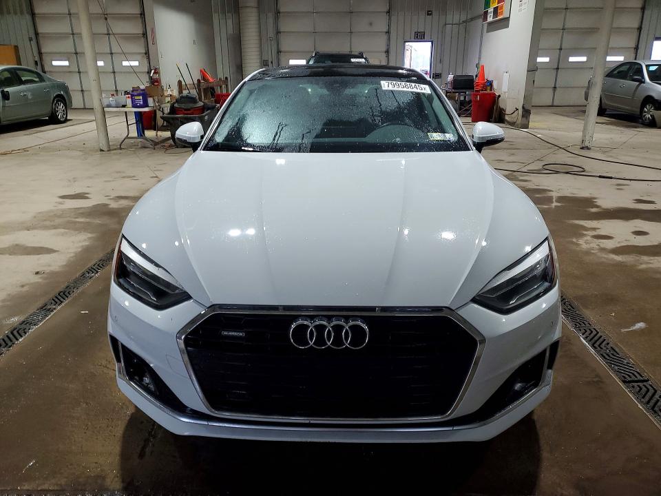 2022 Audi A5 VIN WAUABCF59NA031278 COPART salvage auction — REAR END, Pa - Certificate Of Salvage, sold $8,800 on 2026-07-27 (photo 5)